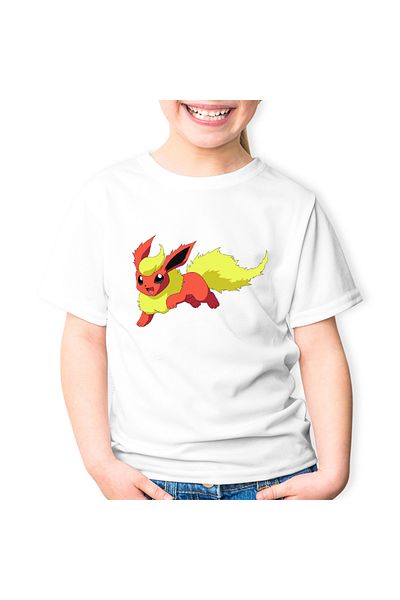 OEM Tricou copii Pokemon Flareon Tiktok Creator