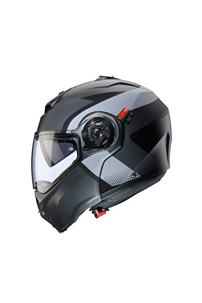 Caberg DUKE EVO INDY MATT-BLK-GUN MET-GREY