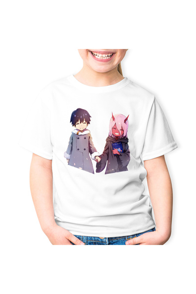 OEM Tricou copii Darling in the FranXX Manga Japan Anime