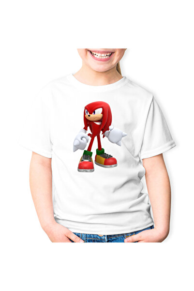 OEM Tricou copii Sonic Red Knuckles the Echidna Alergator