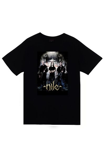 fame-stoned Nile – Music Band Printed Unisex 100% Cotton Black T-Shirt