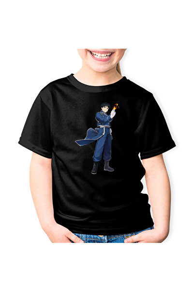 OEM Tricou copii Colonel Roy Mustang Fullmetal Alchemist