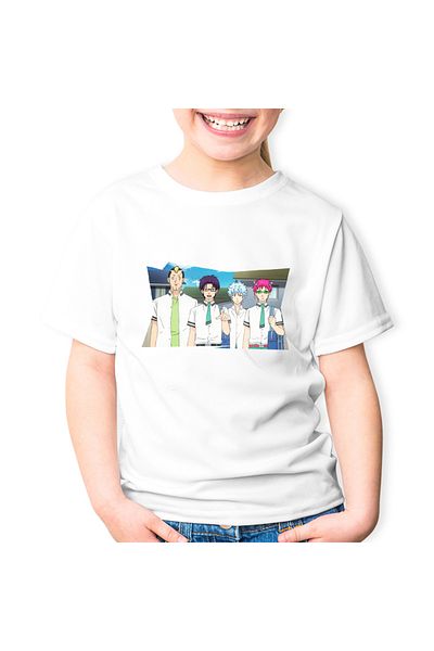 OEM Tricou copii Saiki K Team Anime Manga