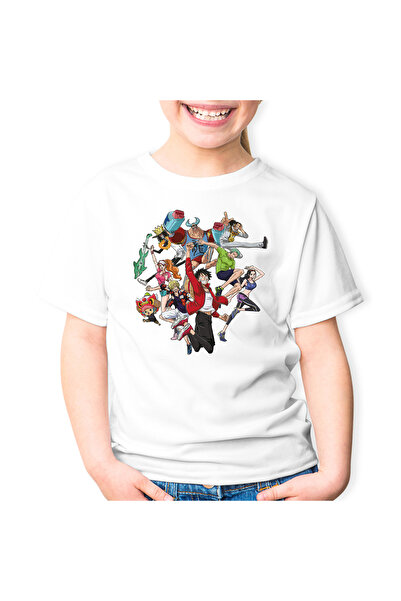 OEM Tricou copii One Piece Crew Echipaj Pirati Monkey Luffy Gang
