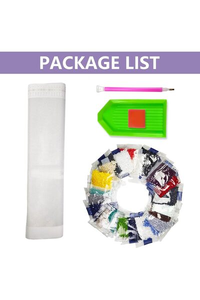 EleganTShoP 5D Yapışan Boncuk Goblen Mozaik Tablo Pano 40 x 50 cm 73932