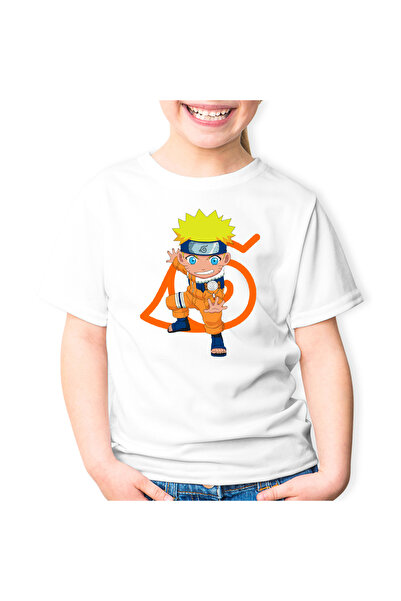 OEM Tricou copii Naruto Uzumaki Chibi Manga Anime
