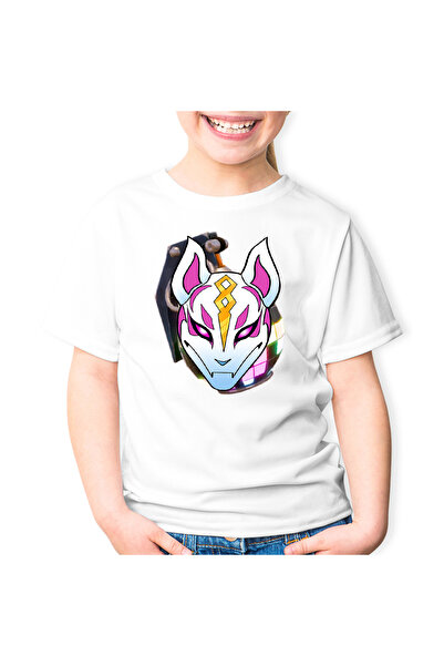 OEM Tricou copii Drift Mask Fortnite Magenta Bomb