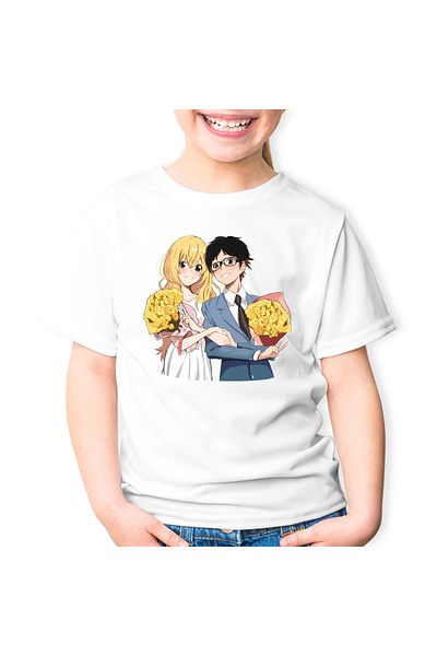 OEM Tricou copii Your Lie in April Dragobete Valentine's Day Gift