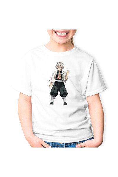 OEM Παιδικό μπλουζάκι Demon Slayer Sanemi Samurai Boy