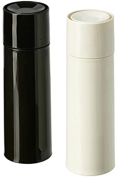 IKEA IKEAA Spice Grinder Jar, Black/White, 14 cm (2 Pack)