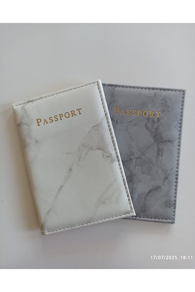 Silpus Passport Cover Wallet with Batik Pattern 2 Pcs.