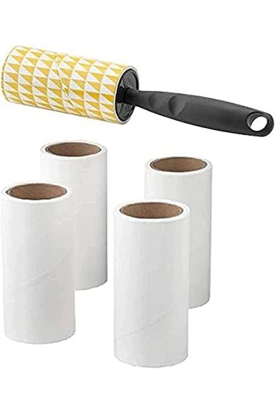 IKEA ALUXON HOMESUPPLIES Bastis Line Pet Hair Roller Removal 60 Sheet + 4 Replacement Roles