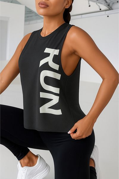 GHASSY CO. Ghassy Co. Women's Run Breathable Running Workout Sleeveless Sports Singlet