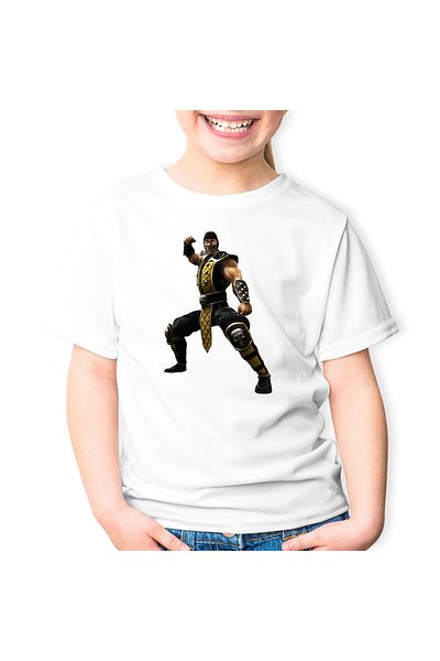 OEM Tricou copii Mortal Kombat Shaolin Monk Game SubZero