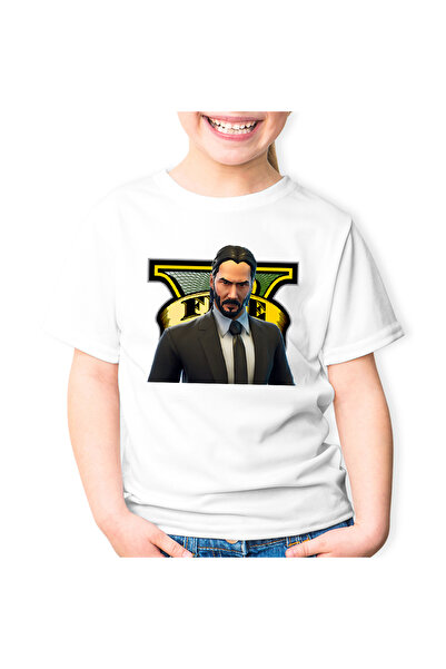 OEM Tricou copii John Wick Fortnite GTA