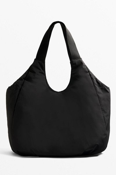 Oysho Shopper bag with contrasting handle