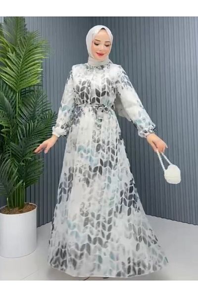 samu butik Hijab Chiffon Dress