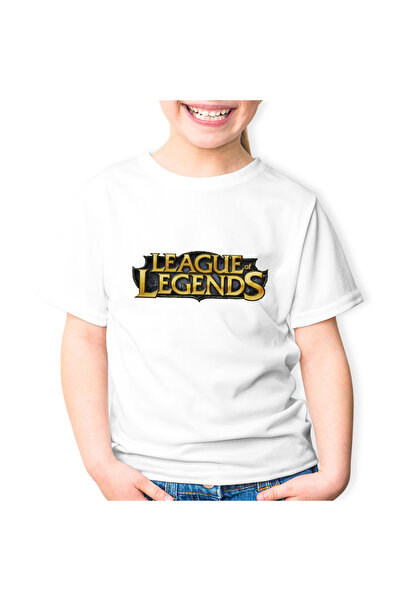 OEM Παιδικό μπλουζάκι League of Legends με το λογότυπο Riot LoL Gaming