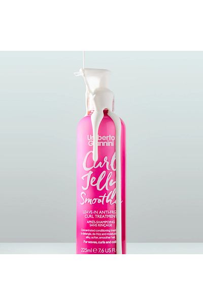 Umberto Giannini Leave-in treatment for curly hair, antistatic effect, Curl Jelly Smoothie, Umberto Giannini, 225 ml