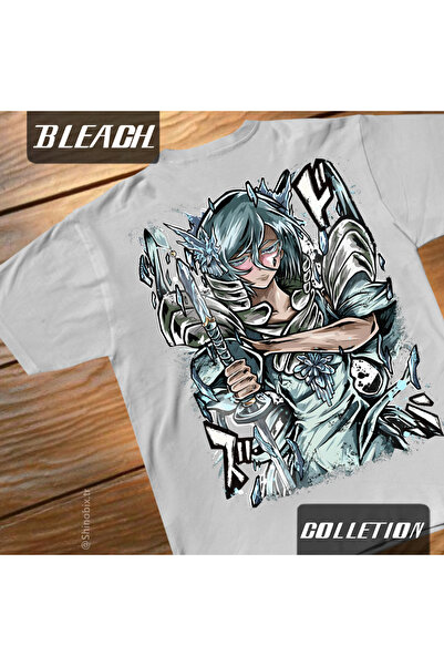 SHINOBIX Bleach Anime Rukia Bankai Oversize Printed T-Shirt
