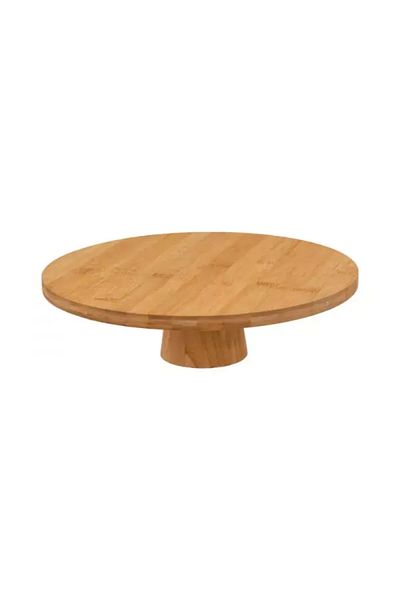 JJA Bamboo footed platter, Home, 28 cm
