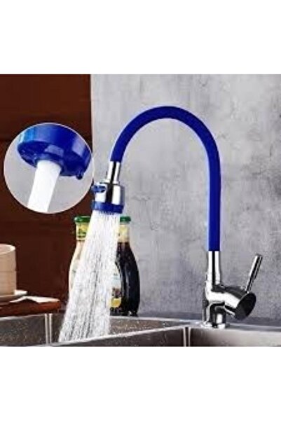 ÇEÇEN HOME رأس خلاط من السيليكون الملون المرن القابل للانحناء، صنبور كوبار ملون