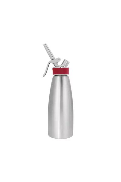 MORINI Whipping cream maker with stainless steel bottle, Gourmet iSi Austria, 1 liter