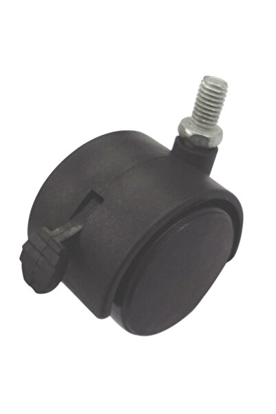 flores Roata pentru mobila cu frana si surub, 50 mm