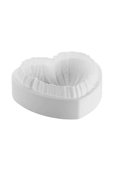 silikomart 3D silicone heart cake mold, Lovely, 18.2x17.3x6.8 cm