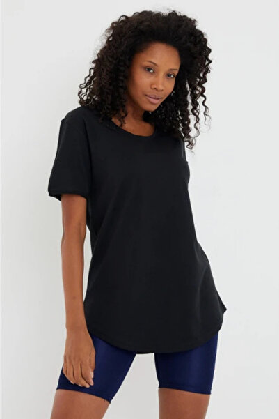 COOL TARZ White-Black 2 Pack Regular/Normal Cut Dirty Collar Short Sleeve Women's T-Shirt