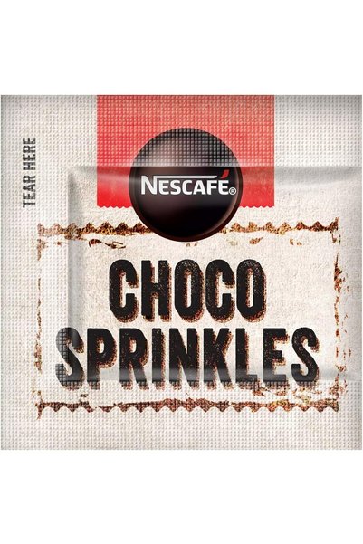 Nescafe مزيج كابتشينو سريع التحضير مع رشات الشوكولاتة (علبة 20 كيسًا) - وزن الكيس 19.3 غرام لمذاق غني وقوام كريمي