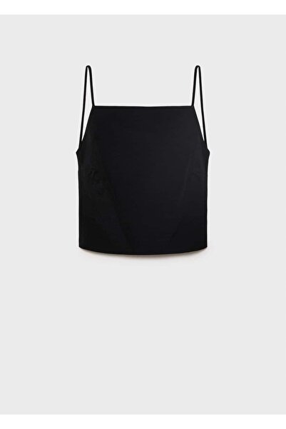 MANGO Woman Sırtı açık bluz