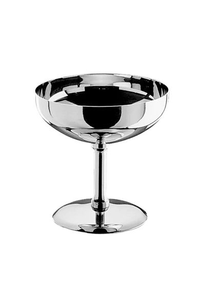 Pintinox Set 6 cupe din inox pentru inghetata si desert, Gelato, 100 ml
