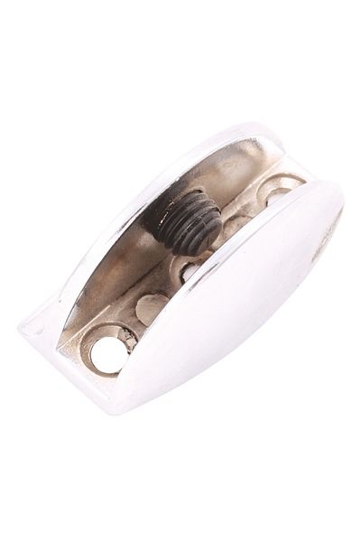 flores Glass shelf support, chrome, 50 mm, 20 pcs / set