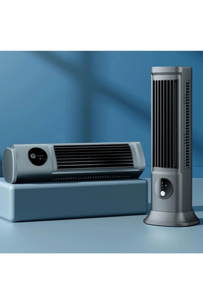 Blackbird Game Center Hepu HP-F21 Masaüstü Kule Vantilatör Şarjlı 3 Kademeli Soğutma