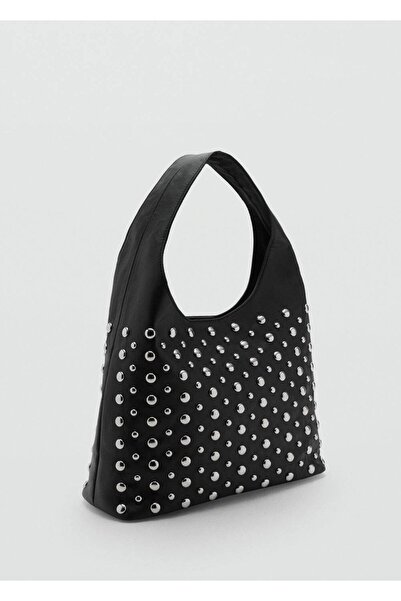 Mango Teen Zımbalı bucket çanta