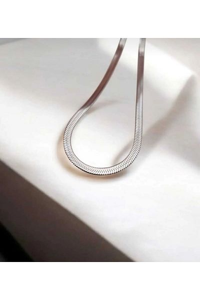 demirosa Crushed Italian Chain Necklace