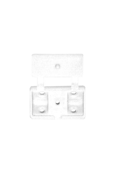 flores Plastic corner with cover for countertop attachment, white, 4 pcs / set