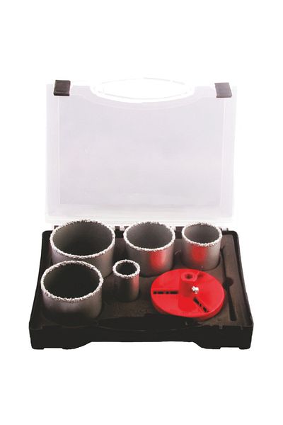 flores Carbide concrete cutter set, 7 pieces