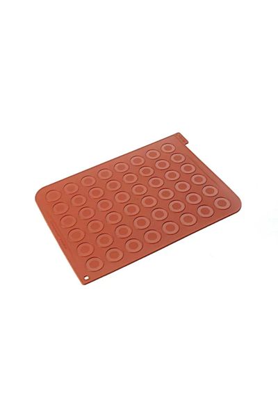 silikomart Silicone Macaron Mat, Mac01, 48 Cavities