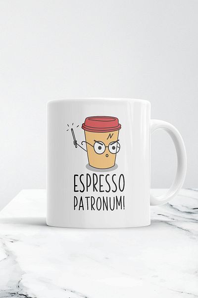 ÇELİKLER HEDİYE Espresso I'M the Boss Printed Mug