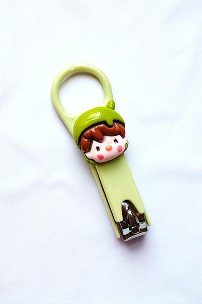 PETEK AKSESUAR Cute Figure Nail Clipper Green