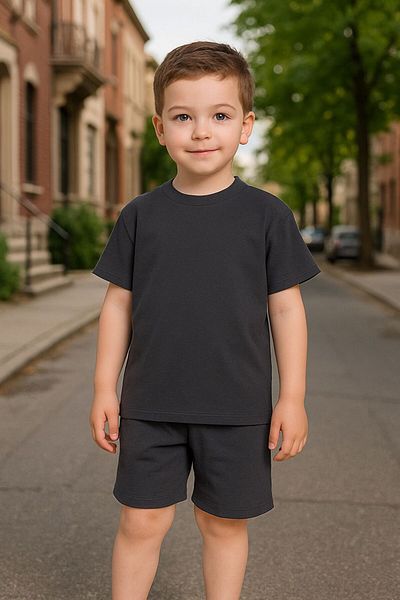 MESCHAIN Children's Clothing Bottom-Top Set