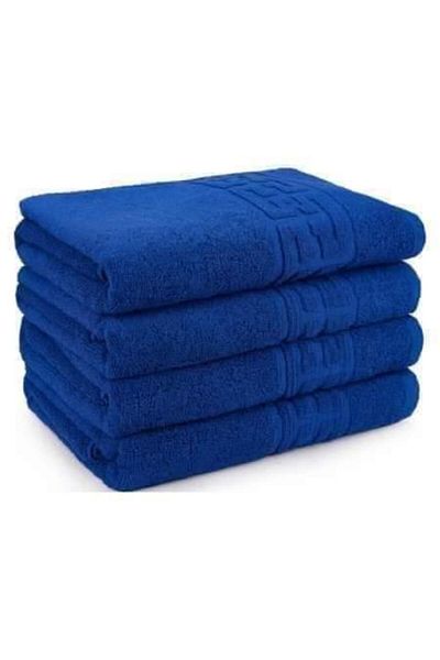 Kotonia Home Greek Border Jacquard bath towel, cotton, 500g/sqm blue, 50x90 cm