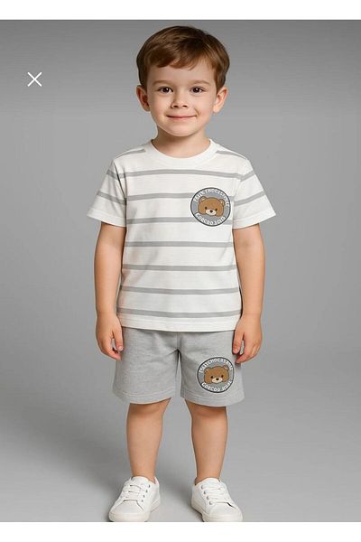 MESCHAIN Children's Clothing Bottom-Top Set
