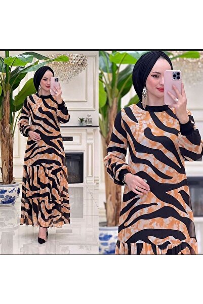 ECESSAMODAM Φόρεμα Hijab σιφόν