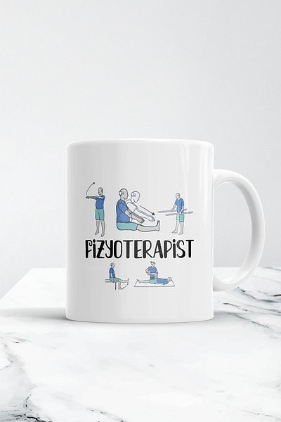 ÇELİKLER HEDİYE Physiotherapist Printed Mug