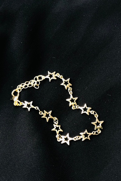 Bonicce Star Pattern Women's Steel Bracelet Stainless Steel