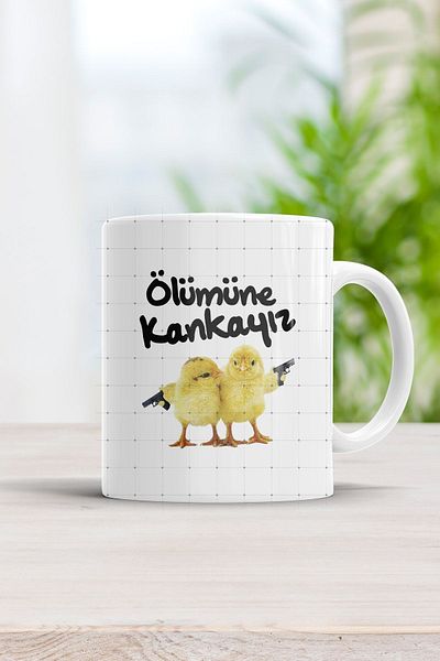ÇELİKLER HEDİYE We Are Best Friends To Death Printed Mug