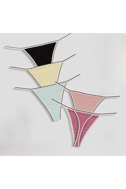 Dominant 2'li Kadın Tanga Külot